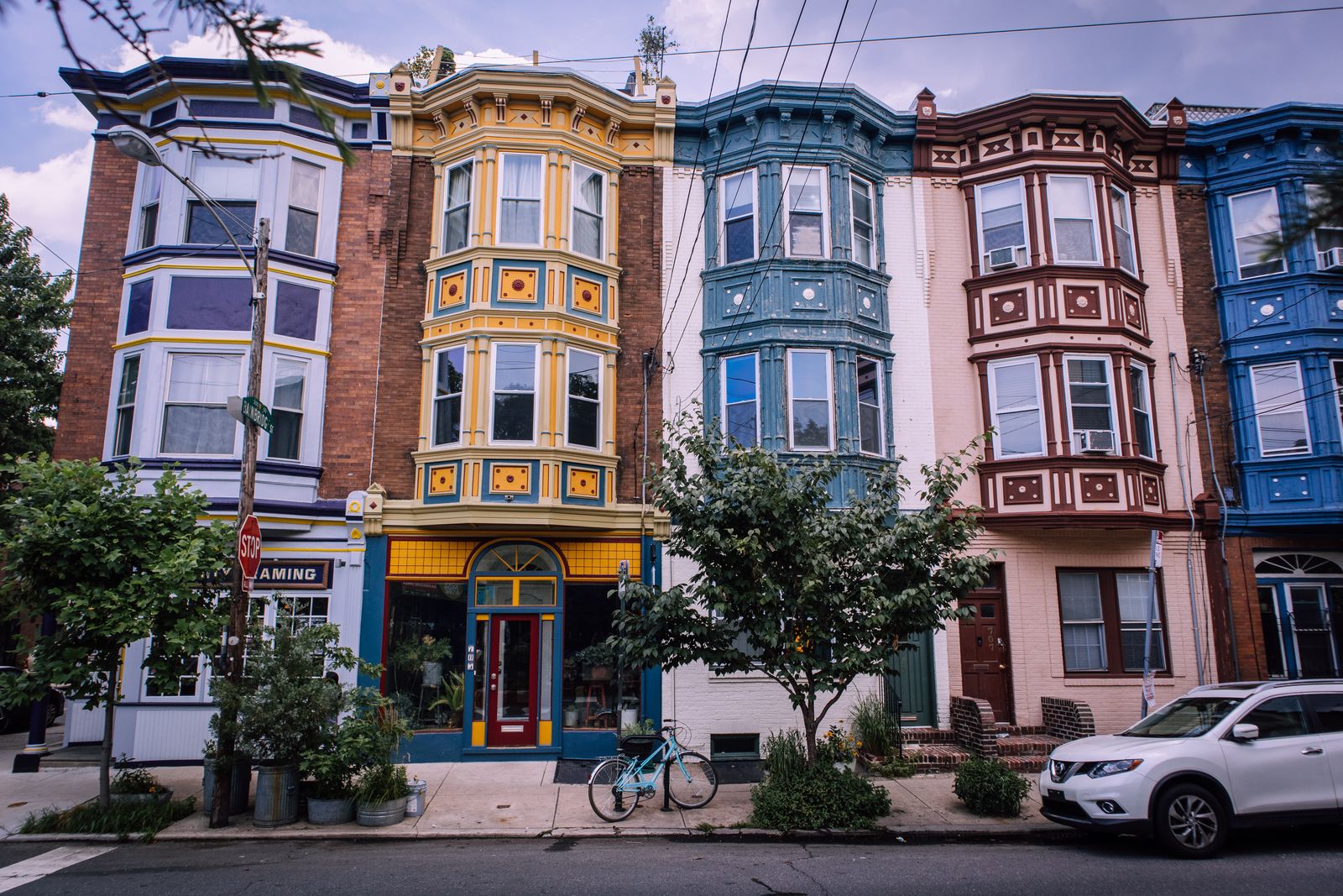 DC-area residential row houses